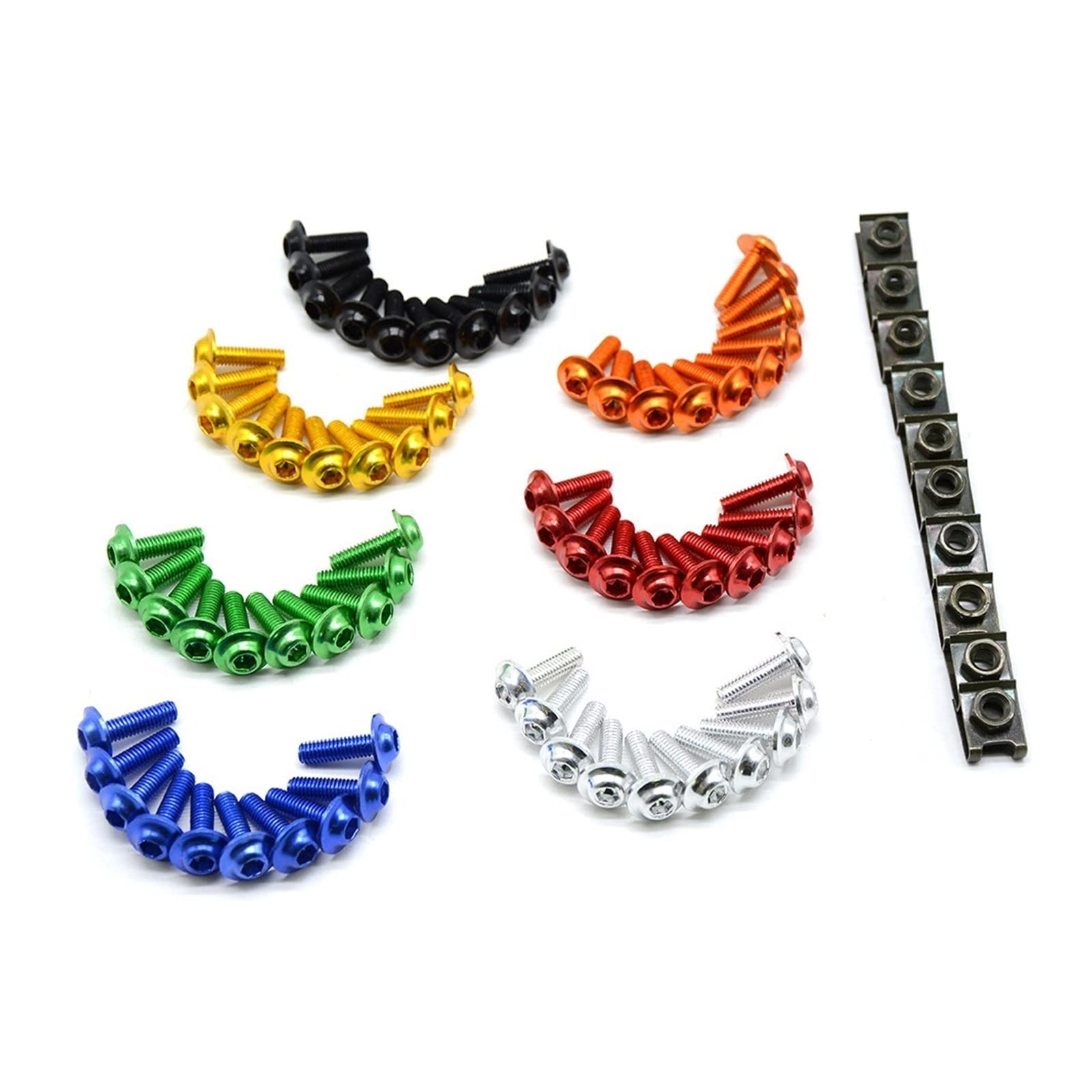 Amazon.co.jp: 車体ネジ 10 個 6 ミリメートル CNC オートバイ車体