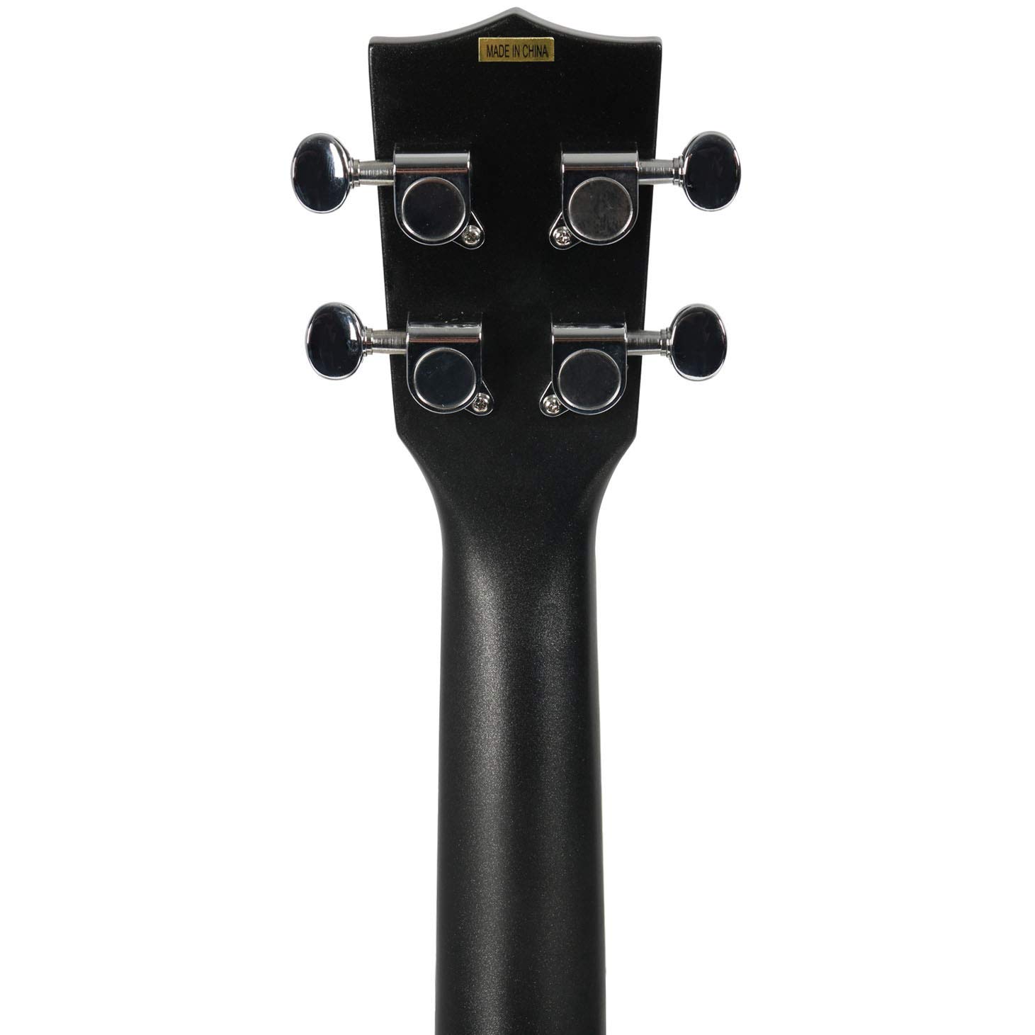 Kala Jazz Tenor Ukulele Metallic Black con gig bag