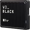 WD_BLACK P10 Game Drive 5TB external hard drive (mobile and robust high-performance hard drive for console and PC save up to 125 games) Black