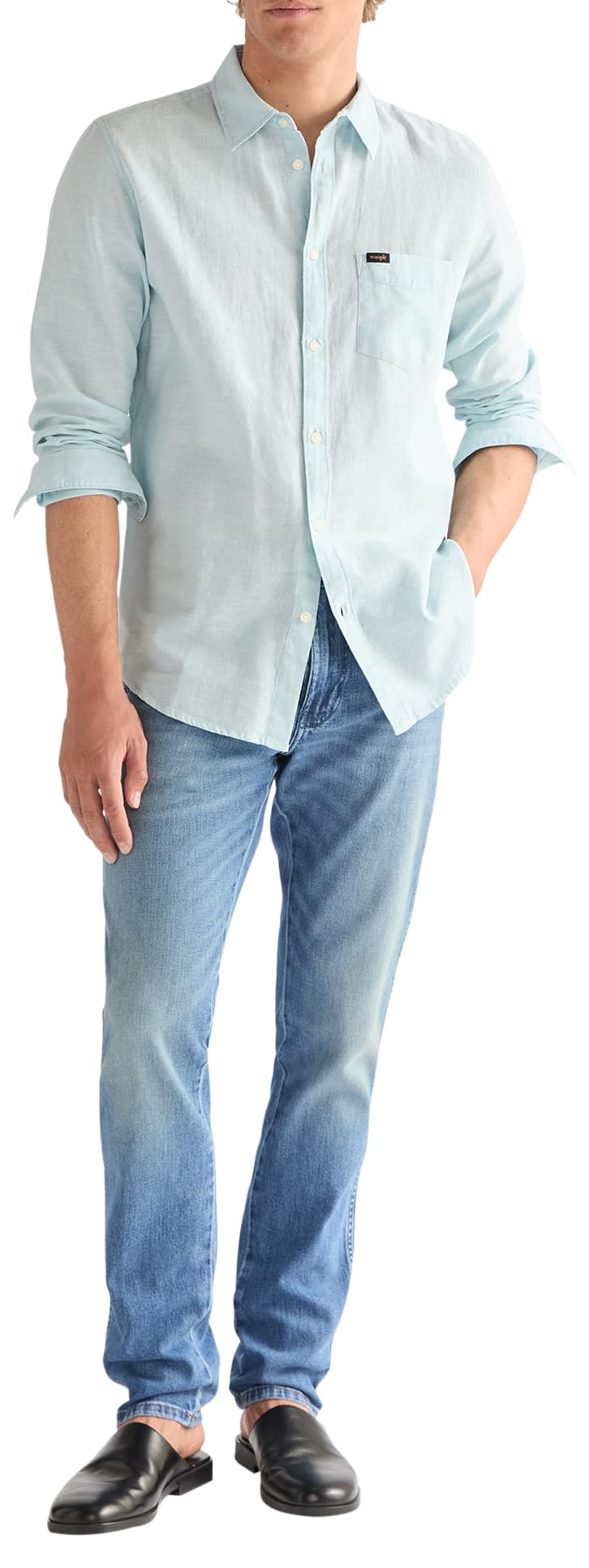 Wrangler 1 Pkt Shirt Camiseta Hombre (Pack de 1)