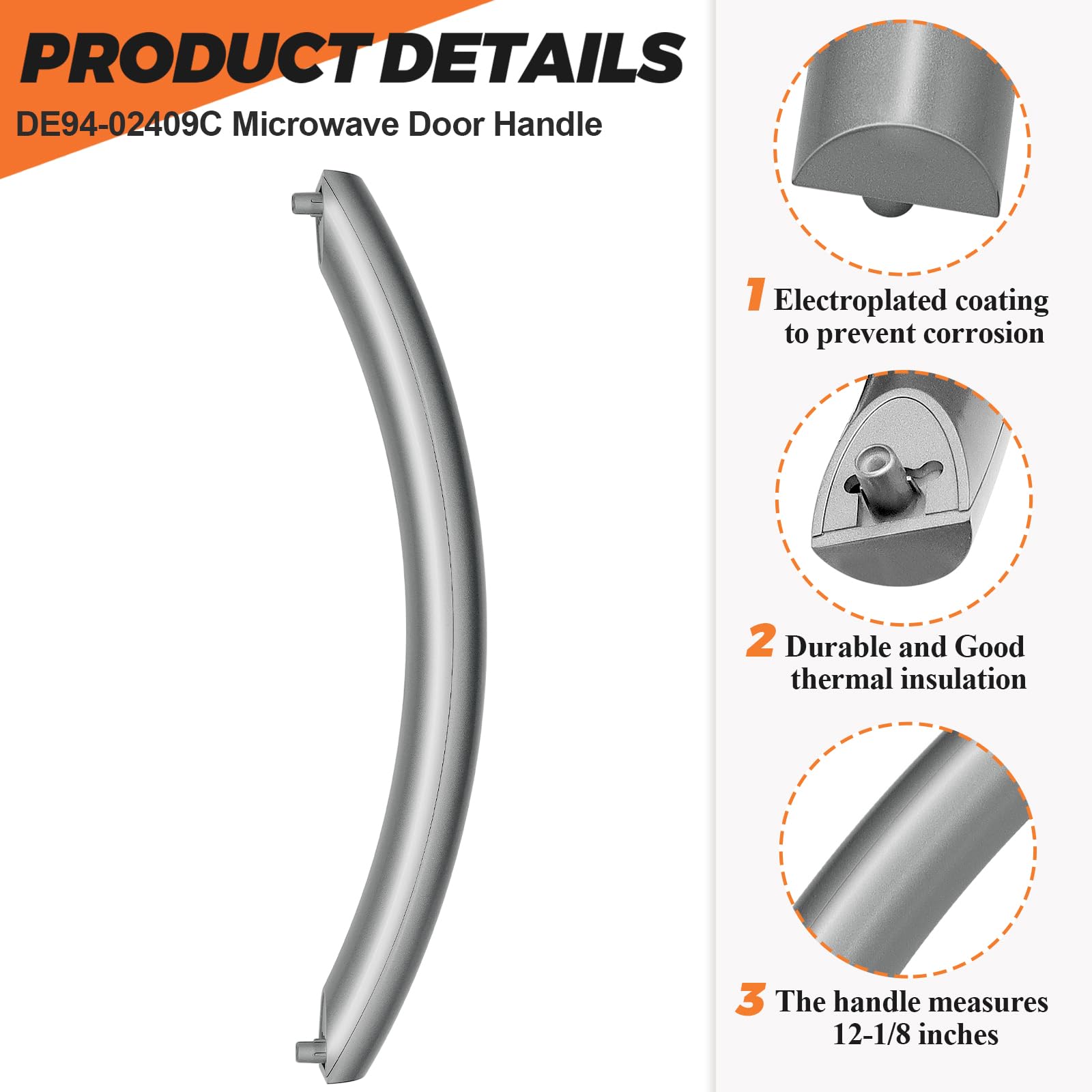 Samsung Microwave Door Handle Replacement - Beaquicy -2
