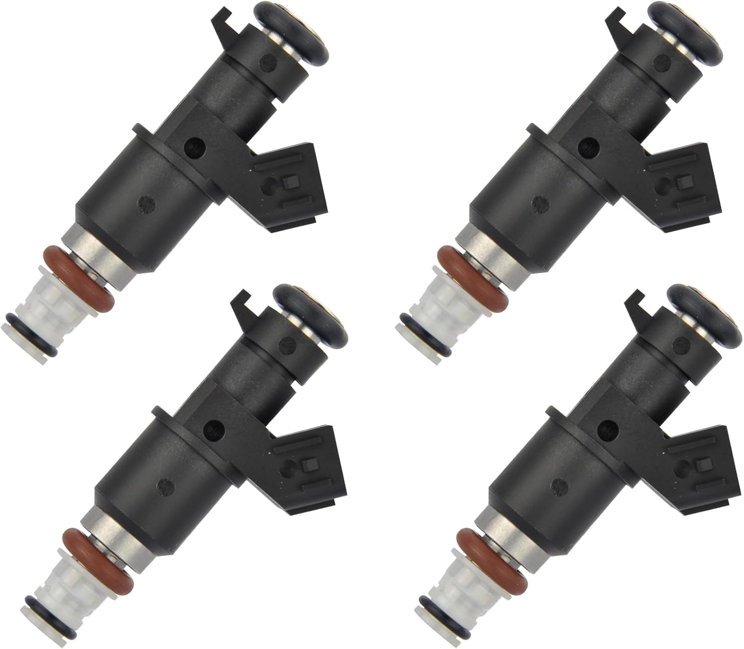 4pcs FJ488 Fuel Injectors for Honda CR-V CRV 2002-2004 2.4L L4, Civic 2002-2005 2.0L, Replace# 16450PPAA01