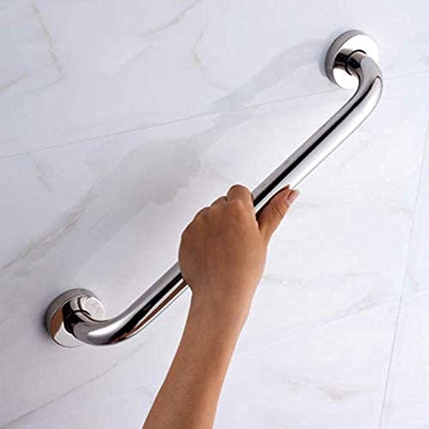 CJBHSD Maniglie per Doccia, ausili per WC, corrimano di Sicurezza Senza Barriere in Bagno, Barre di Supporto di Sicurezza, tiranti di Supporto Antiscivolo per disabili, Adatto per Hotel, corridoi,