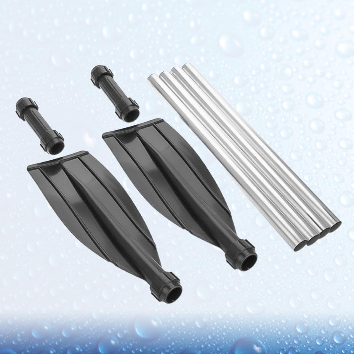 IMIKEYA Doppelend Paddel 210cm aus Aluminiumlegierung, Abnehmbar