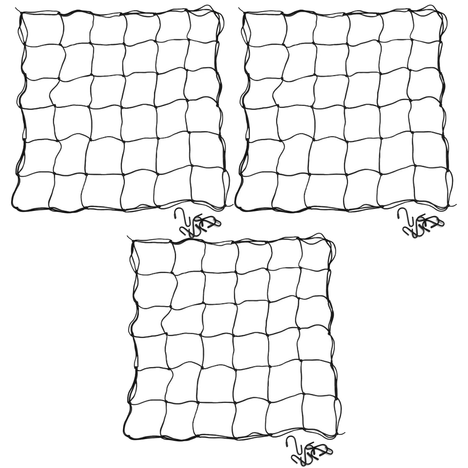 TopHomer Flexible Net Trellis, 120×120cm, 3PCS, Plant Support Net Trellis