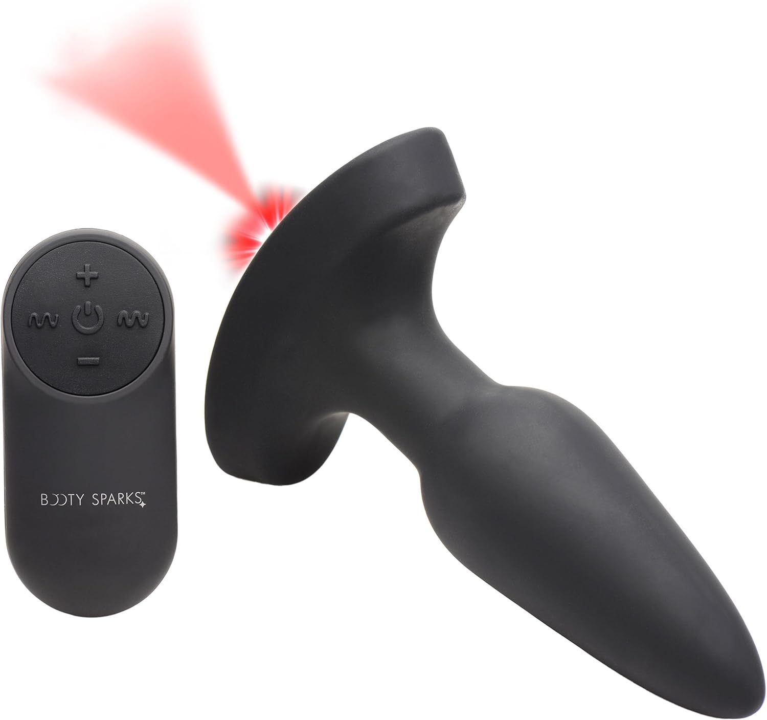 Laser Series 28x Small F*ck Me Vibrating Anal Plug With Remote: Butt Plug for Men, Women & Couples, Prostate Massager, Adult Anal Sex Toy, Rechargeable & Waterproof Silicone Plug for Anal Pleasure - S