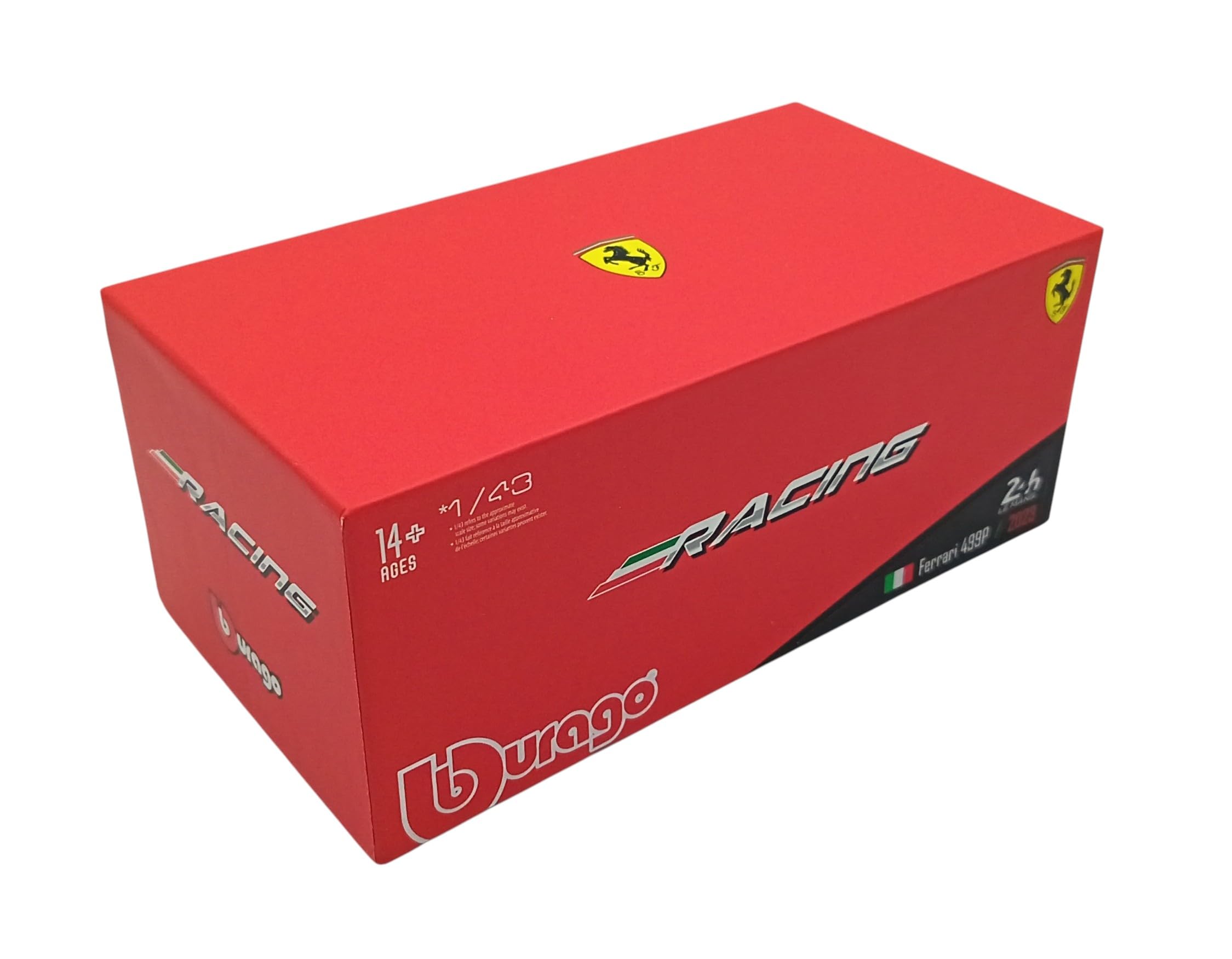 OPO 10 Voiture Miniature Compatible avec Ferrari 499P #51 24h Le Mans 2023 Pier Guidi, Calado, Giovinazzi échelle 1/43 Bburago 36312