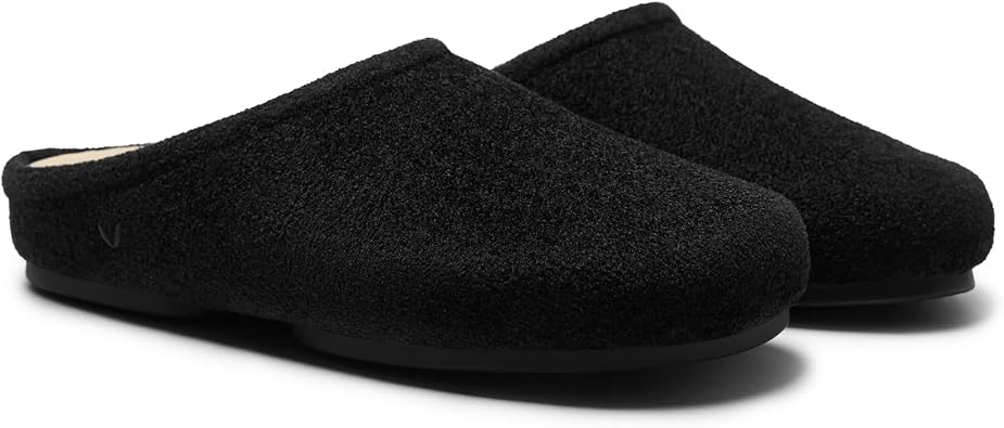 VIVAIA Buna Round-Toe Clog Mules, Soft Velvet Cushioned Slip-On