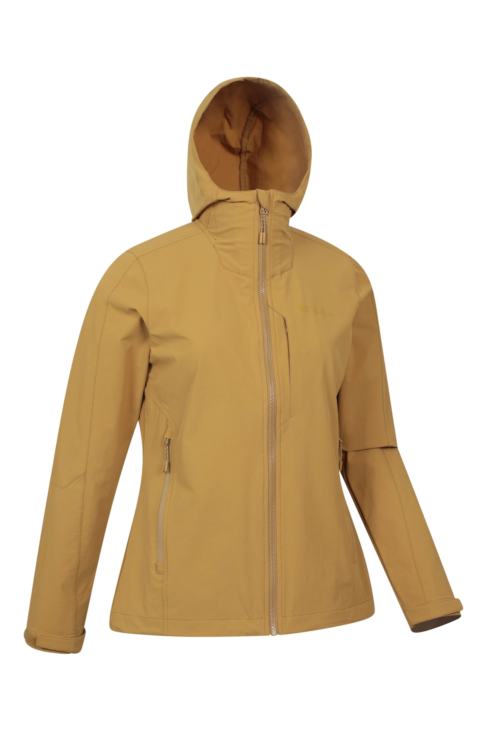 Mountain Warehouse Retreat Verstaubare Softshelljacke für Damen – Wasserabweisende, Leichte Jacke mit Windschutz – Frühling, Sommer, Wandern und Reisen