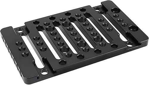 Miniatura 3 de CAMVATE Plato de queso de extensión multiusos con soportes de zapata incorporados para cámara Accessroy (universal) - 2316