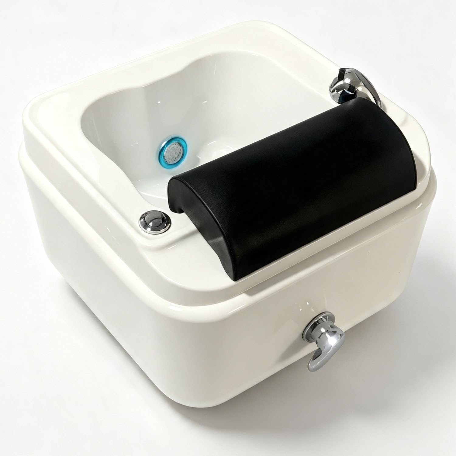 DowPie Akrylowa umywalka spa do pedicure, przenośna umywalka pedicure 220v-010 | Komercyjna wanienka akrylowa do pedicure, gładka i trwała, do długotrwałej pracy w salonach urody