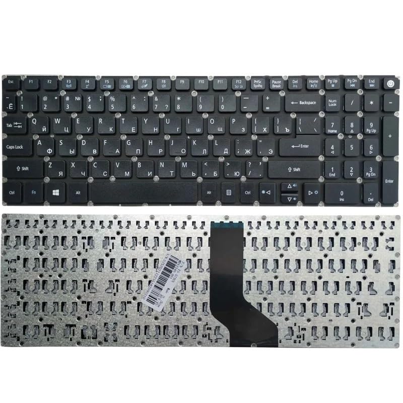 Clavier portable Acer Travelmate P259 P277 remplacer pavé numérique usé couleur blanche US
