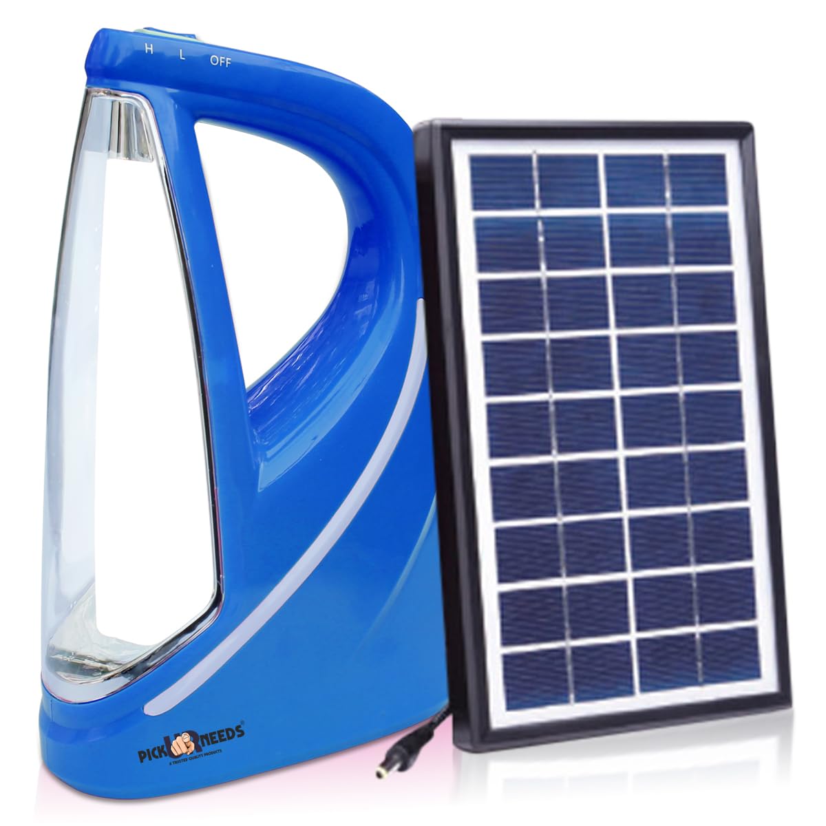 Pick Ur Needs LED Rechargeable Lantern for Home Emergency Light with Eco Friendly Solar Panel (9V+ 3 W) (White+Solar) (B09H78ZDN9) Amazon Price History, Amazon Price Tracker