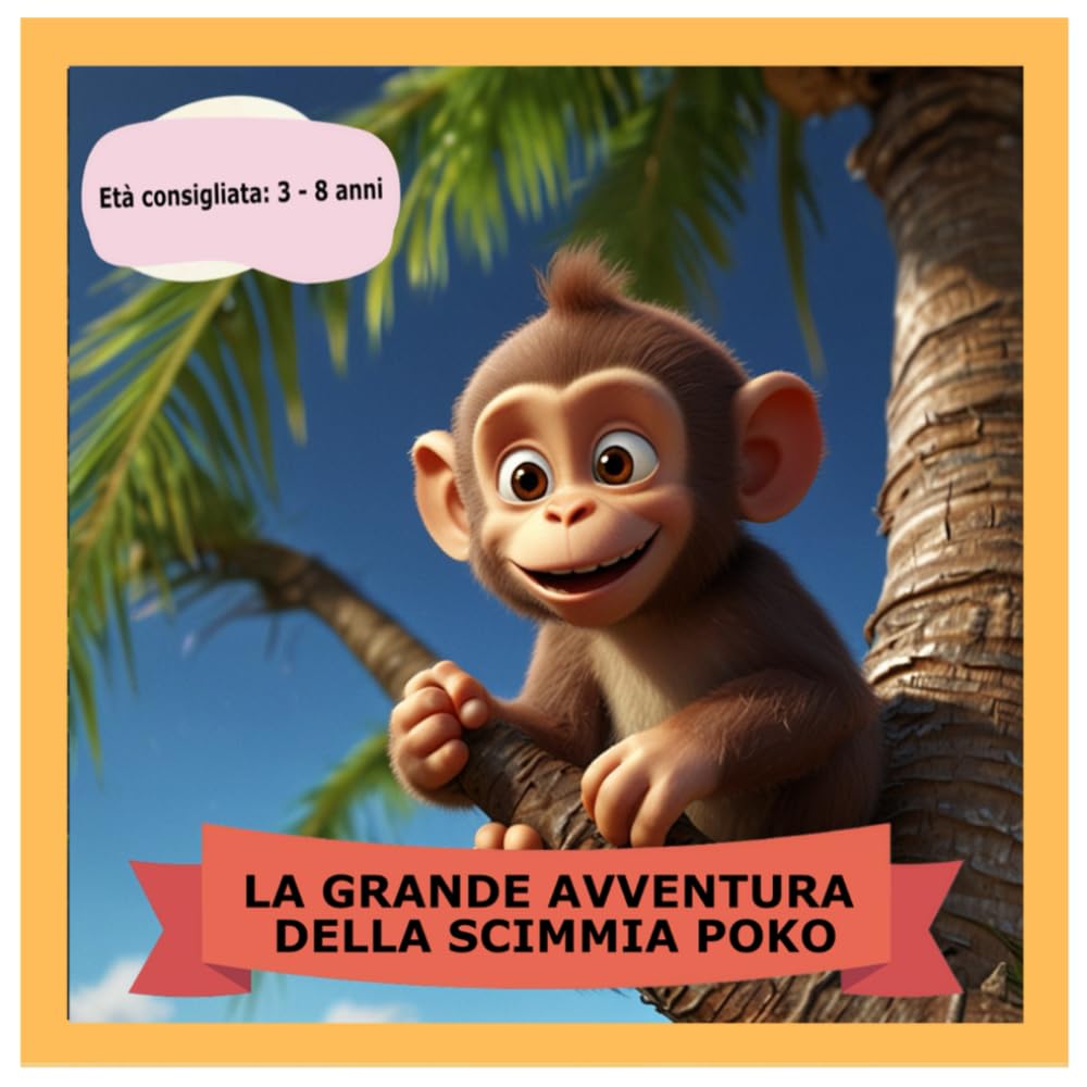 LA GRANDE AVVENTURA DELLA SCIMMIETTA POKO POKO: COLORIAMO INSIEME LA SCIMMIETTA POKO POKO