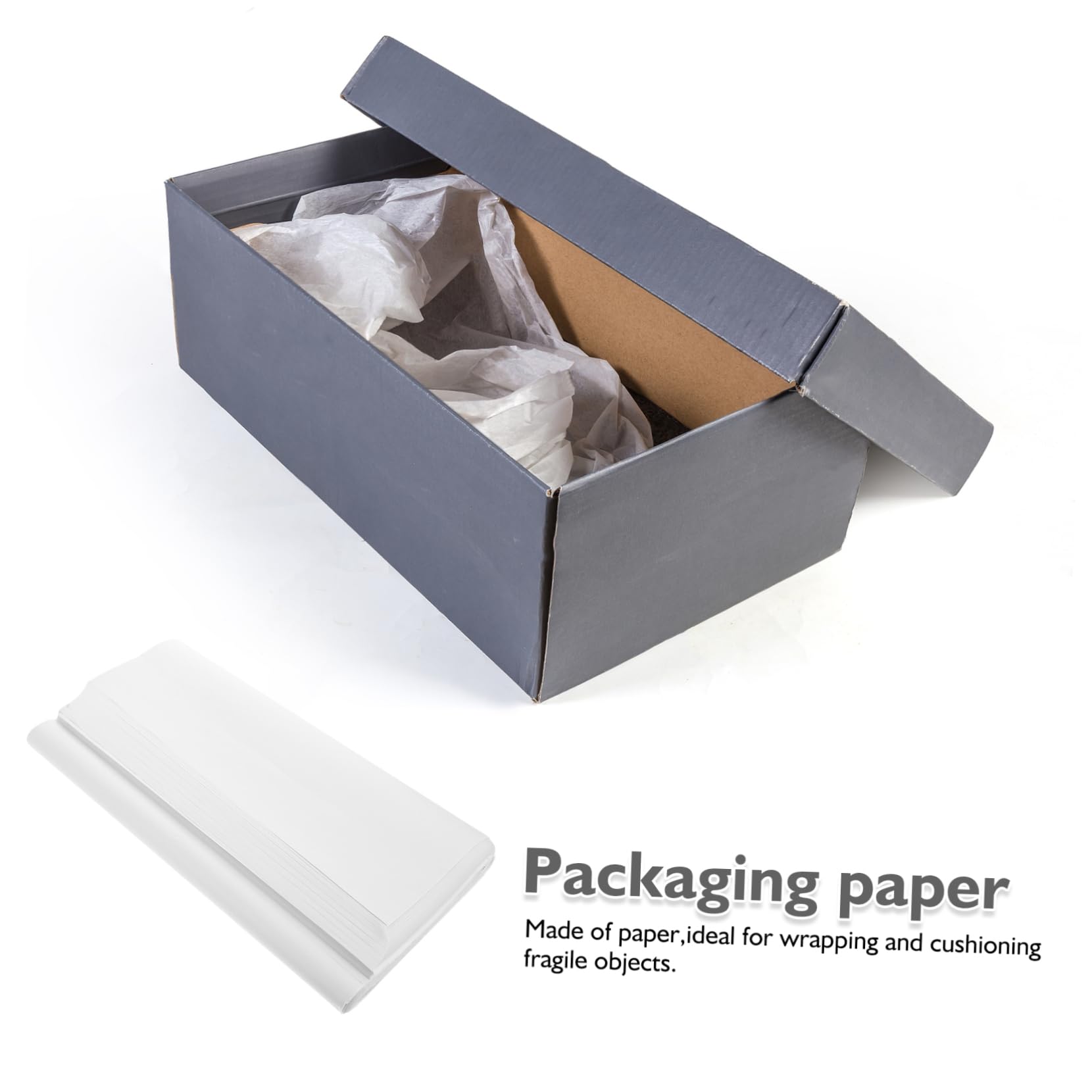 SHINEOFI 100hojas Papel De Embalaje Papel Ligero Para Mudanzas y Envíos Para Envolver Artículos Frágiles y Rellenar Cajas Material De Embalaje Para Protección