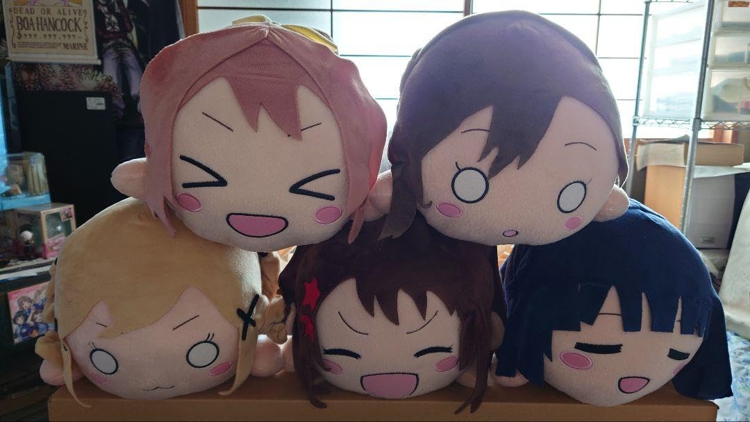 バンドリ メガジャンボ寝そべりぬいぐるみ Poppin’Party 5種セット Amazon.co.jp: 7種バンドリ！ メガジャンボ寝そべりぬいぐるみ