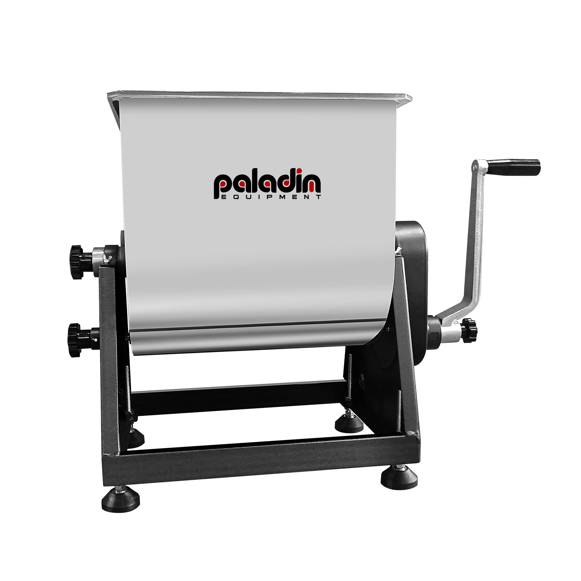 Paladin Equipment 7Gal 50 LBS Capacity Meat Mixer for Sausage, Manually Cranked or Motorized Stainless Steel Sausage Mixer for Kitchen, Deer Processing, Home Use
