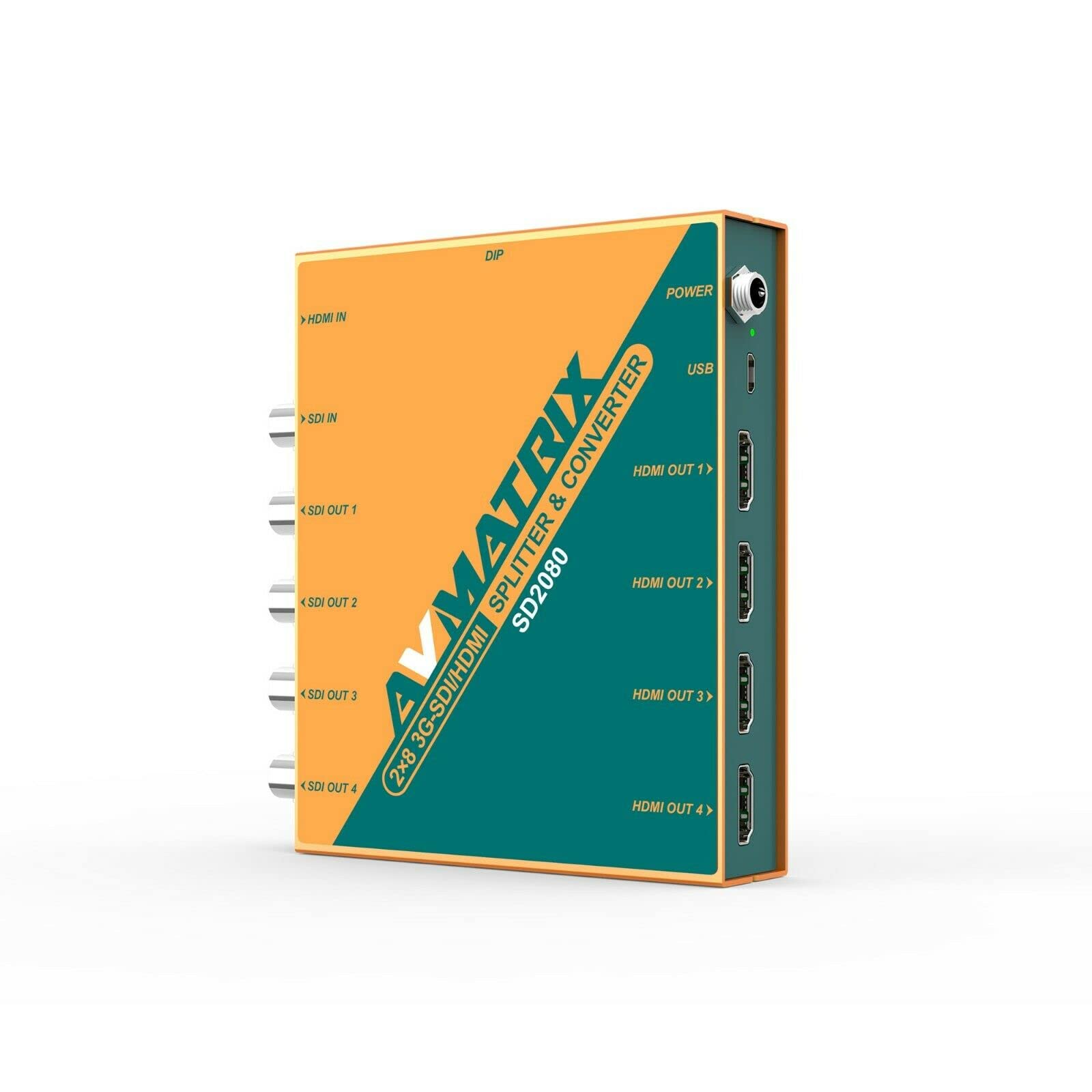 その他 AVMATRIX SD2080 2x8 3G-SDI/HDMI Amazon.com: AVMATRIX SD2080 2x8 SDI/HDMI Splitter /Converter 1