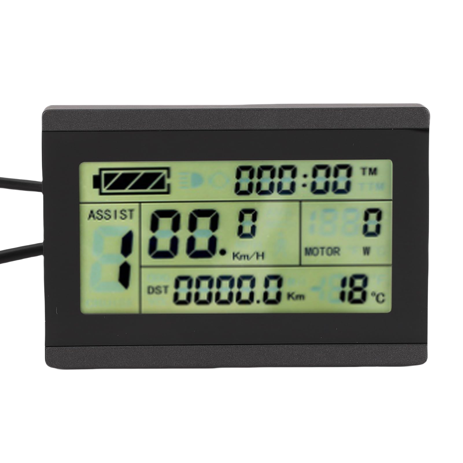 Generic Wyświetlacz LCD do Hulajnogi Elektrycznej Trwały Panel Sterowania dla Entuzjastów Jazdy na Rowerze Materiał ABS Kompatybilny do Różnych zastosowań