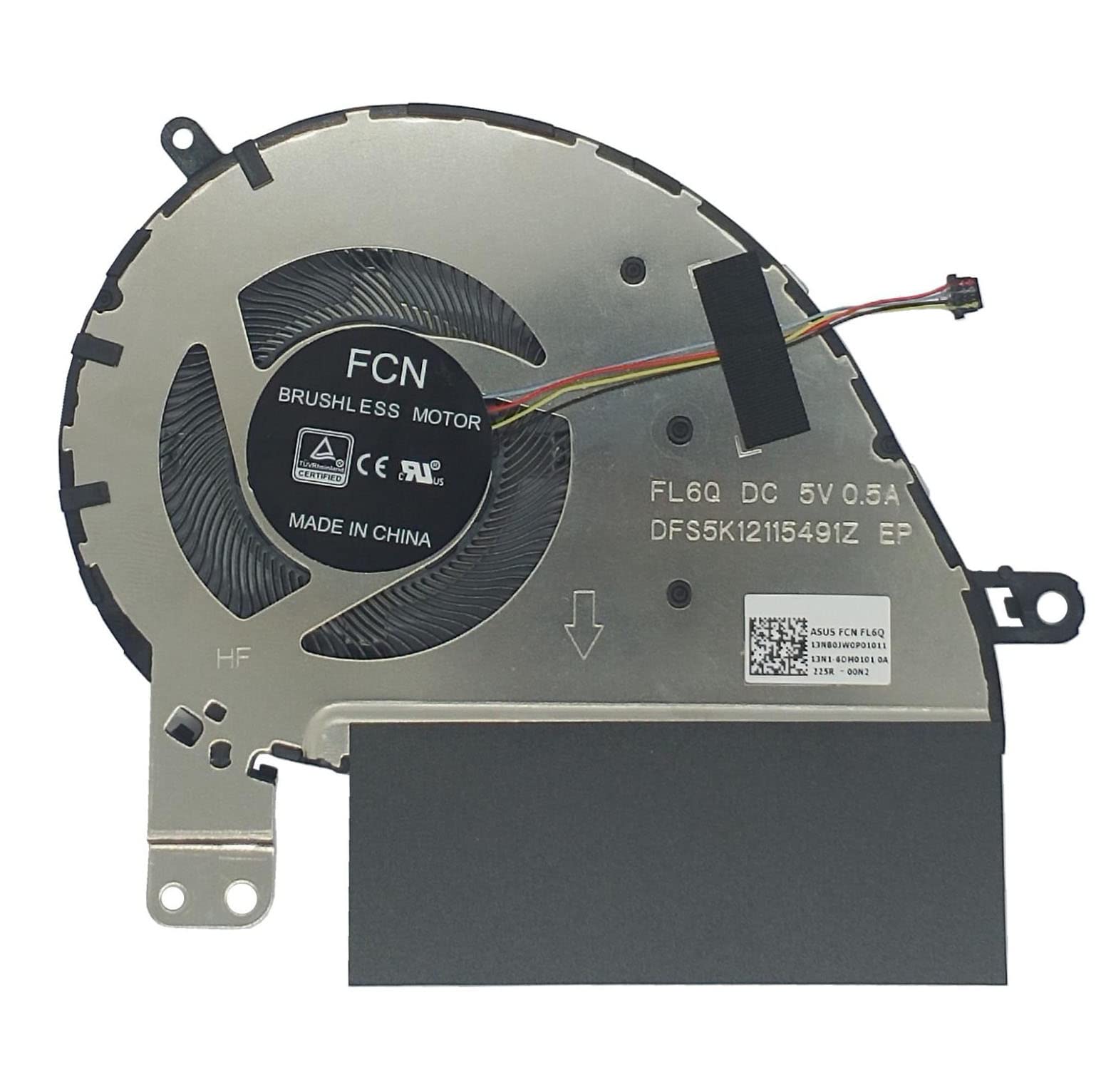 Ventilador CPU Asus Zenbook 13 UX333FA componente de alta durabilidad FL6Q 3