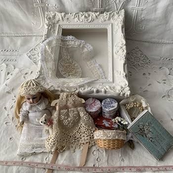 Amazon.co.jp: Bisque Doll Mignonette Antique Doll 10cm