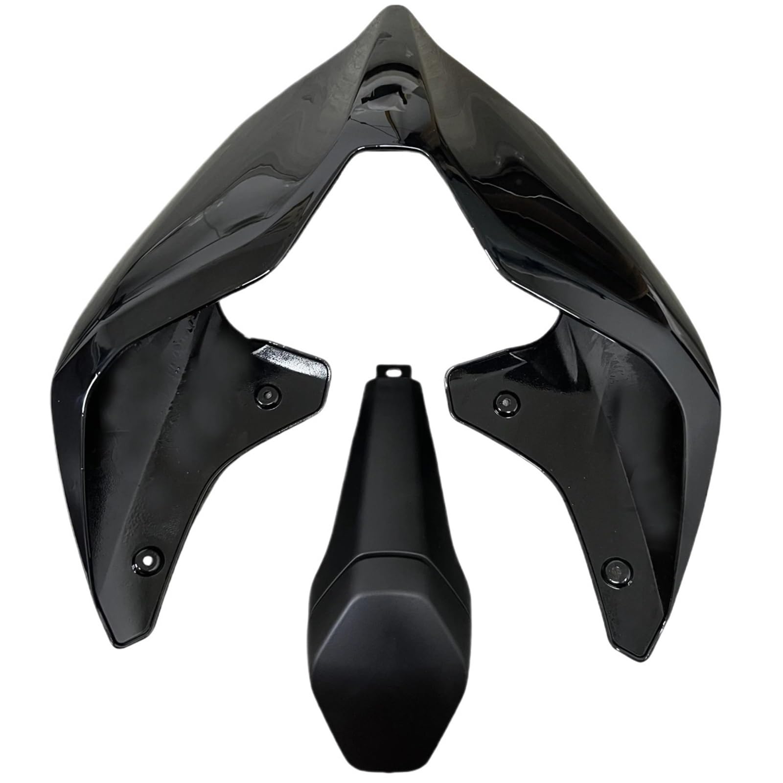 DGHBNP Motorbike Cowls Fit For Ducati V4 V4S V4R Streetfighter V4 V2 Rear Seat Cover Upper Fairing Rear Hump Seat Cover Cowl Cap Hump Tail Fairing(Black)