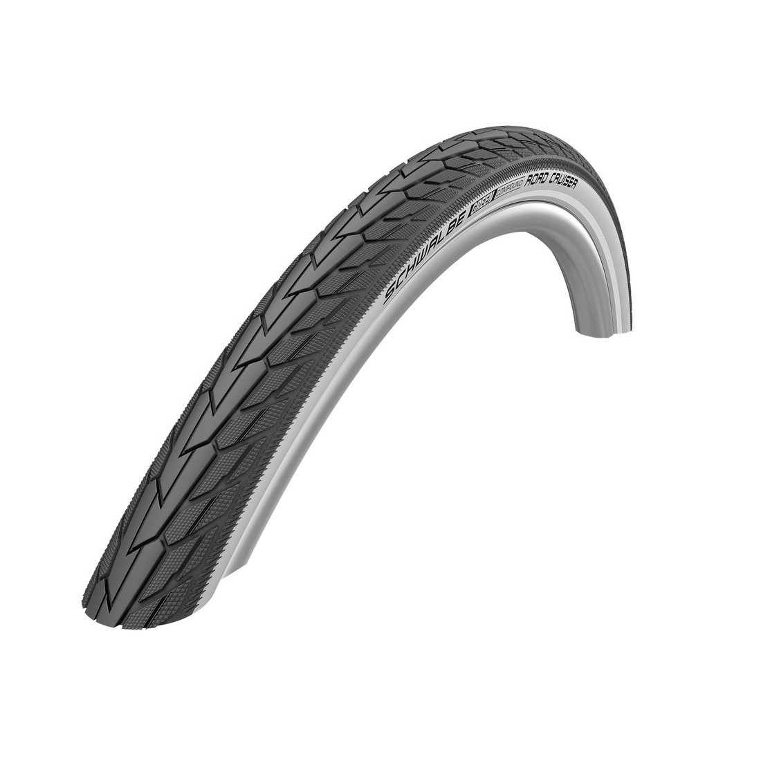 Schwalbe Unisex Adulto 11101279 TI. Road Cruiser K-Guard, TwinSkin, B/W, 42-622 RT HS484 Green 42-622 B/W+RT HS484 GREEN 50EPI