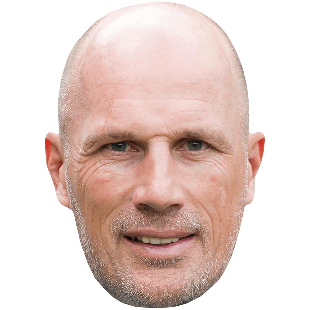 Philippe Clement (Stubble) Celebrity Mask, Flat Card Face, Fancy Dress Mask