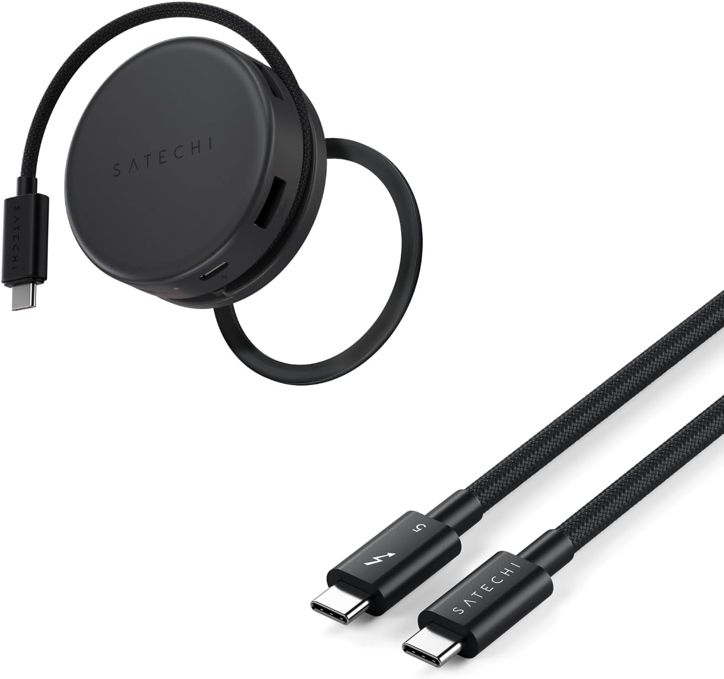 Satechi OntheGo 7-in-1 USB-C Hub & Thunderbolt 5 Pro Cable