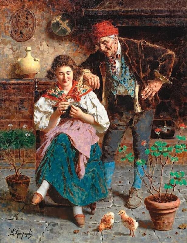 La Fleur d'Eugenio Zampighi affiche sur toile pour raviver l'âme de votre salon