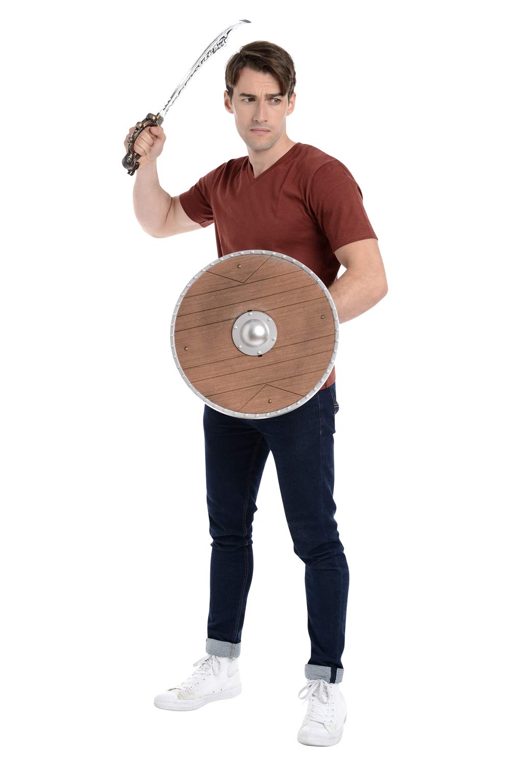 Zac's Alter Ego Fancy Dress 2 Piece Instant Viking Kit - Sword & Axe Options