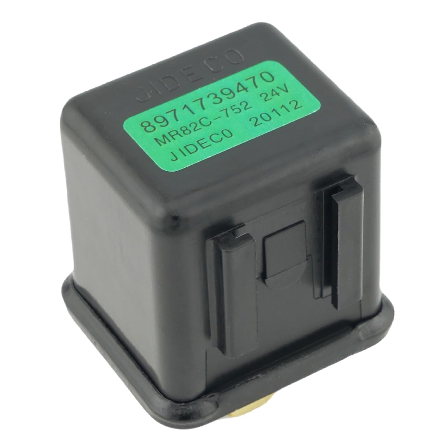 8971739470 MR82C-752 8-97173947-0 24VDC 5PIN SPDT Quick Connect Automotive Power Relays Compatible for Isuzu Engine 4HK1 Truck NQR
