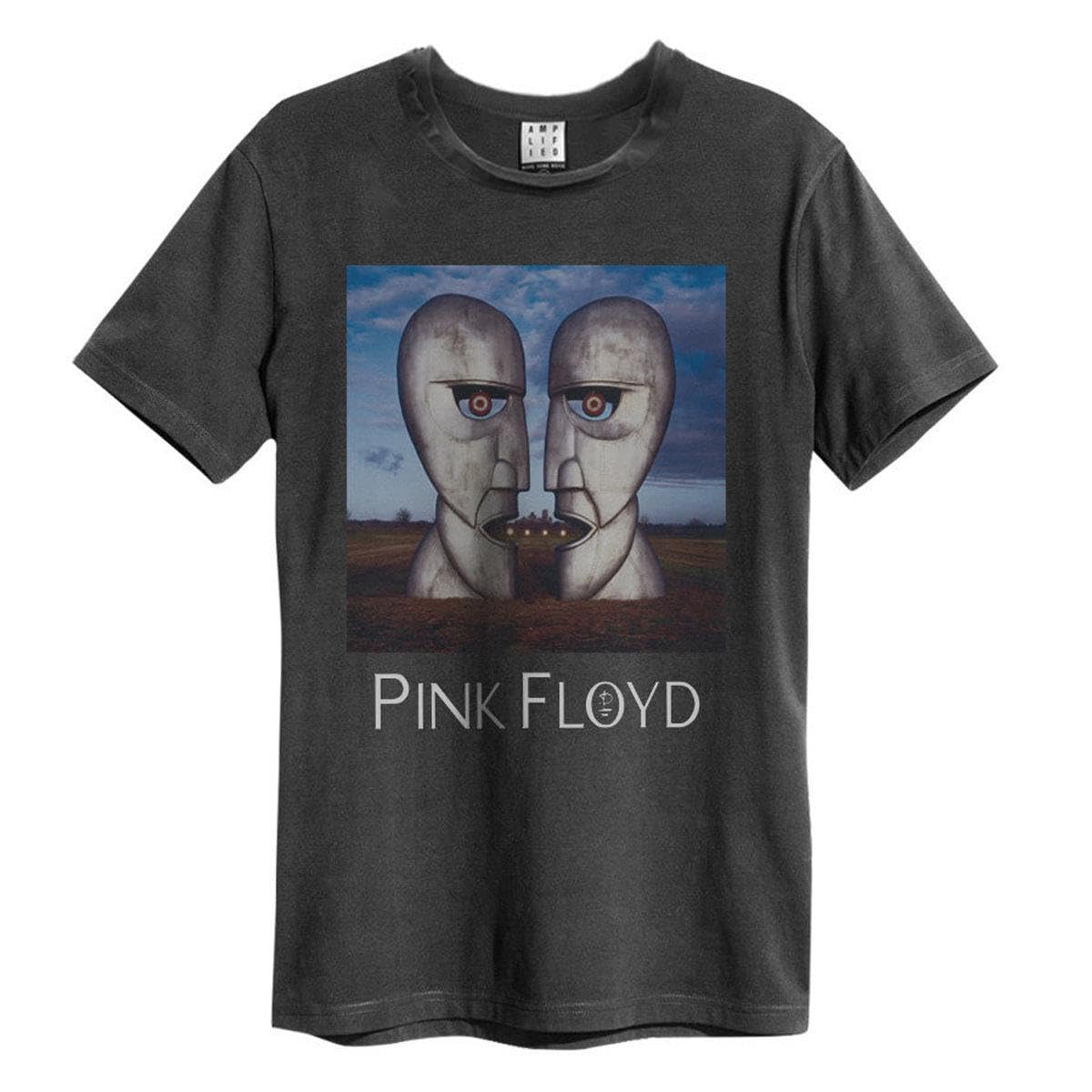 Amplified The Division Bell Pink Floyd Album Artwork Charcoal T-Shirt, Medium