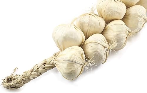 Miniatura 3 de Artificial Garlic String 2PCS Lifelike Fake White Garlic Hanging String Foam Vegetables Kitchen Decoration