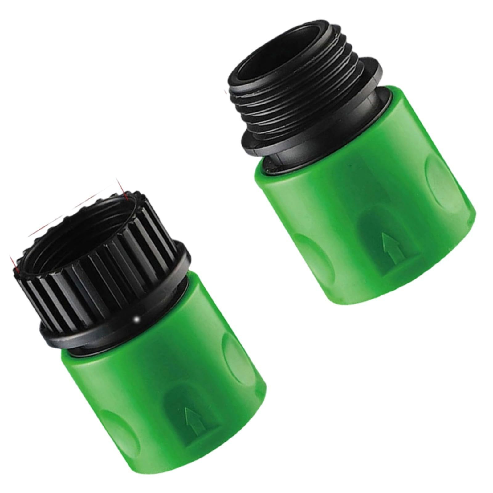 Tsophreniq 3 / 4In Water Pipe Fitting with Quick Connects Car Wash Hose Adapter Sprayer Connectors for Irrigation Systems Leakproof Hose Coupling