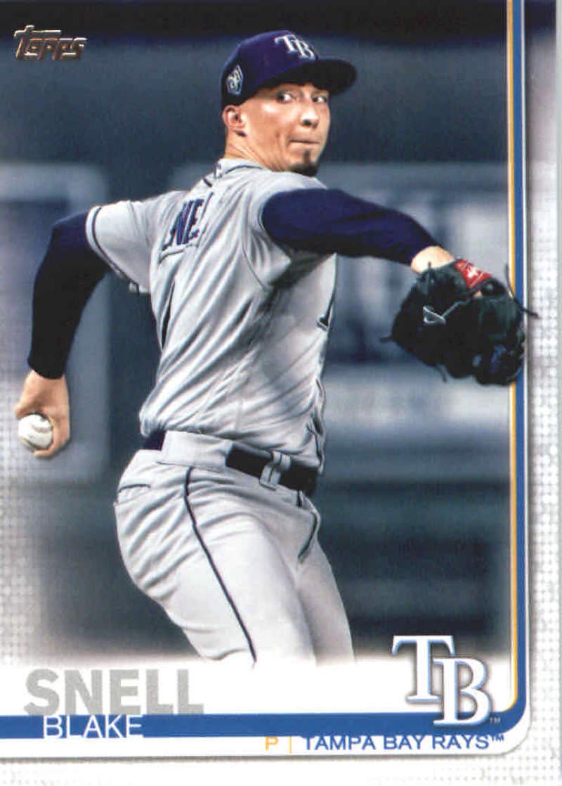 Amazon.com: 2019 Topps #130 Blake Snell Tampa Bay Rays Baseball Card :  Collectibles & Fine Art