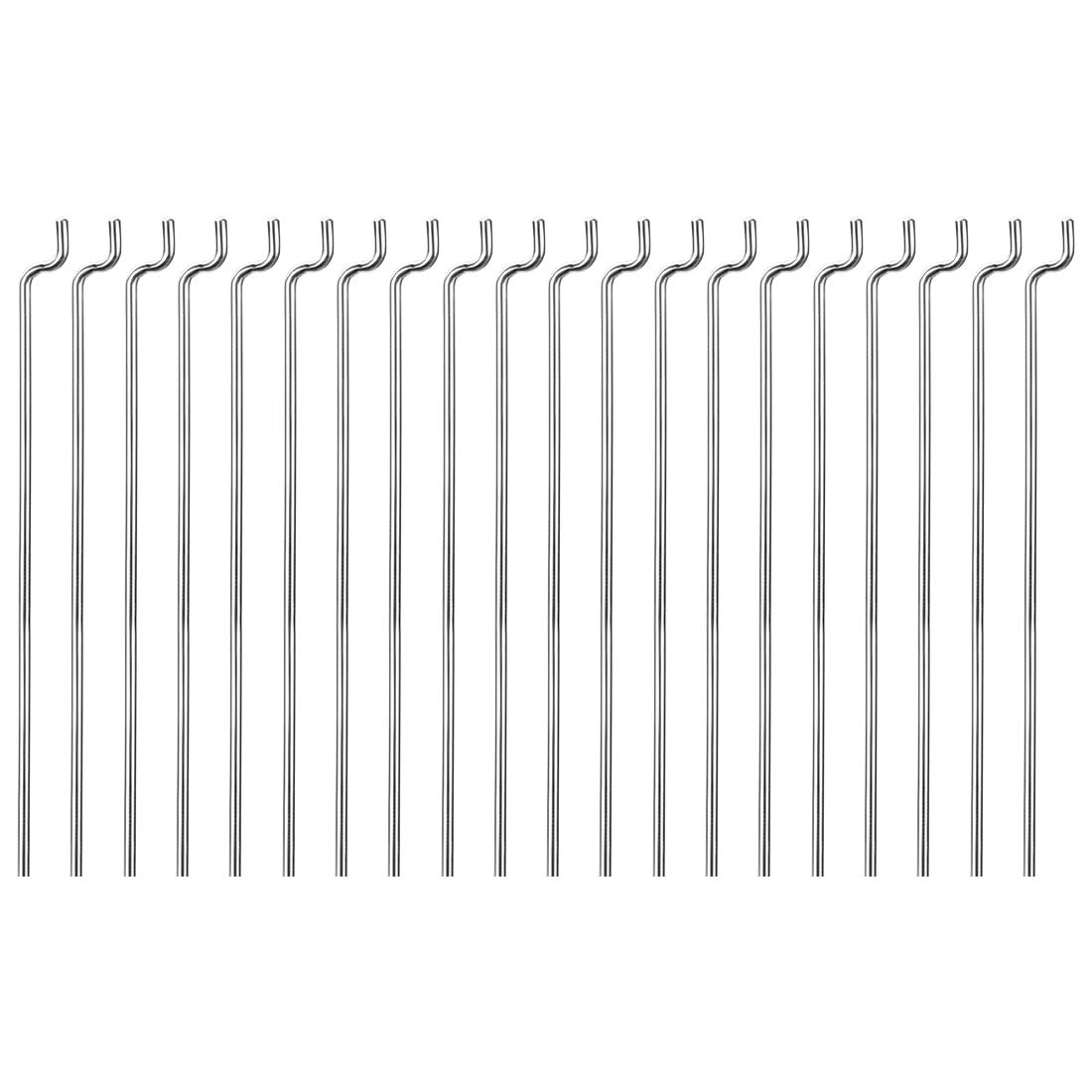 Sourcing Map Lot De 20 Tiges Pousser-Tirer Z 1.2mm X 450mm Acier Inox 304 – Pour Modèles RC Avion Bateau Voiture