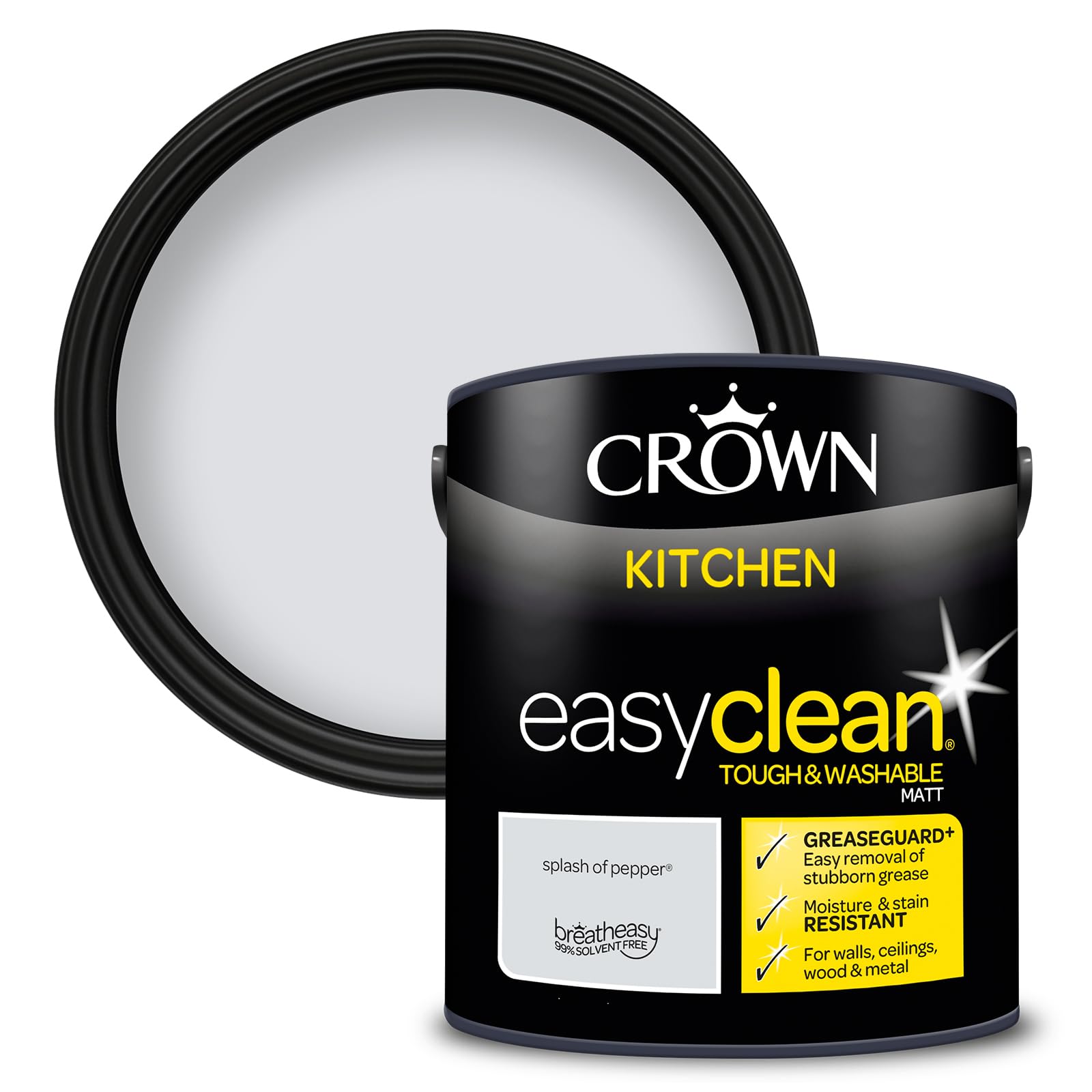 Crown - Easyclean Kitchen Matt 2.5L - Splash Of Pepper