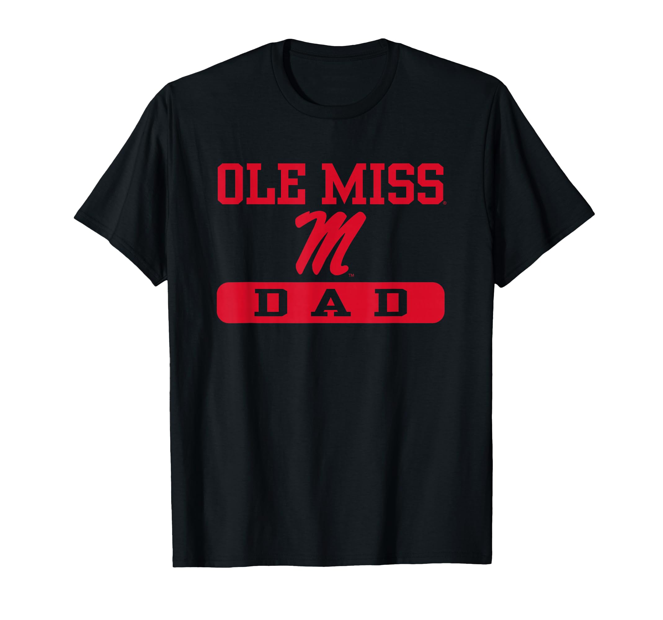 Mississippi Ole Miss Rebels Dad Logo Officially Licensed T-Shirt