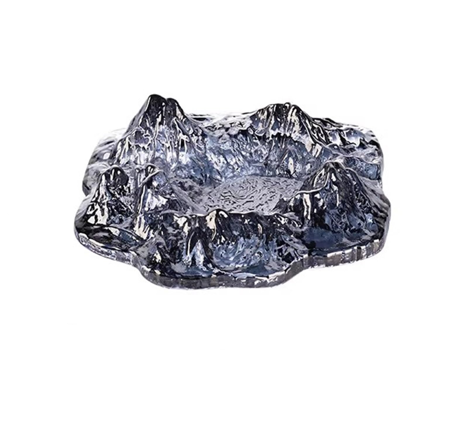 Zhaoj24-05 Cigar Ashtrays Crystal Glass AshtrayHome Living Room Coffee Table Tabletop Ashtray(Bruin)