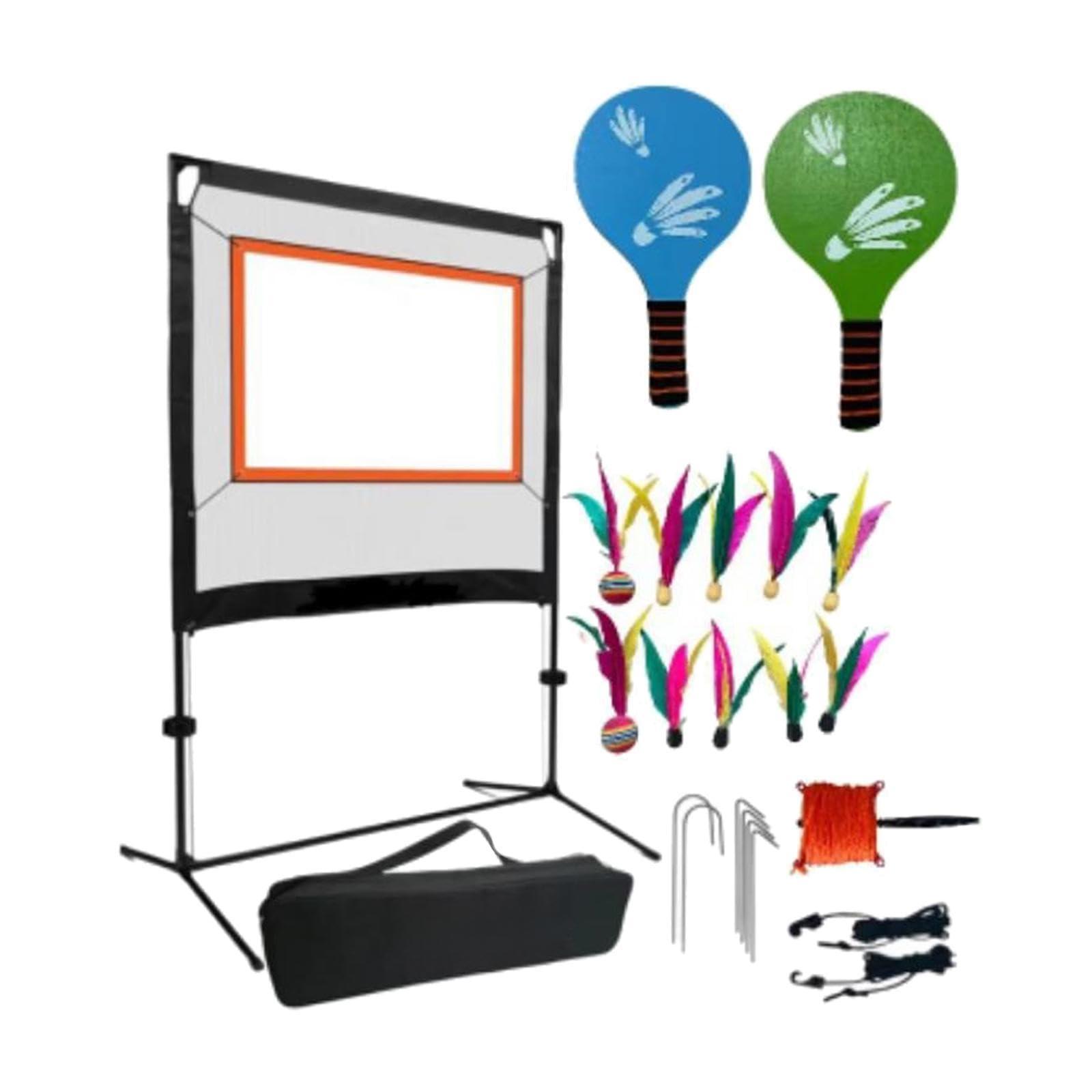 Meadawgs®Badminton Net with Stand Replacement with Rackets for Practice Outdoor Parks|Sporting Goods|Tennis & Racquet Sports|Badminton-picture-31