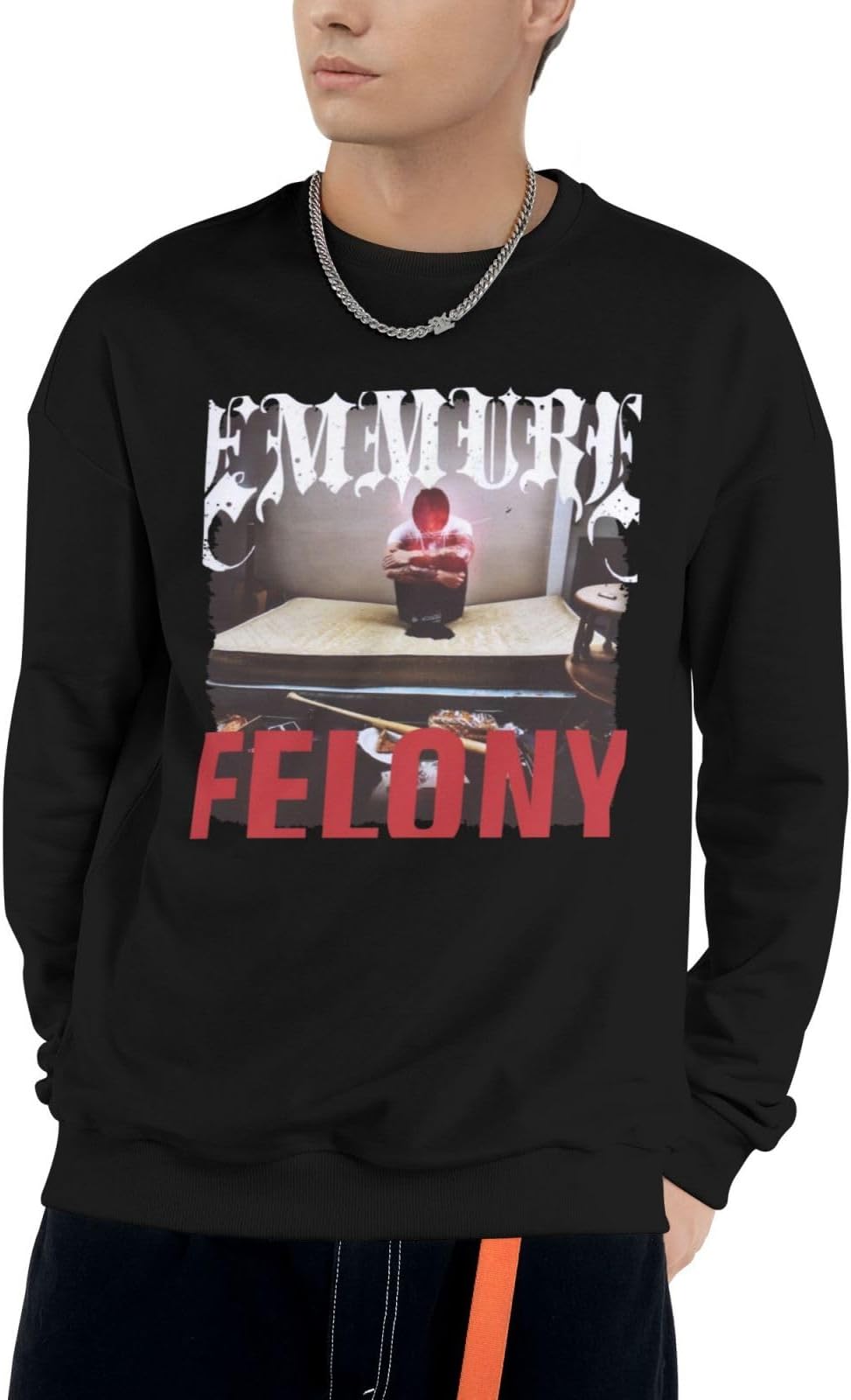 Emmure Band Hoodie Man'S Casual Sweatshirt Long Sleeve O-Neck Hoody