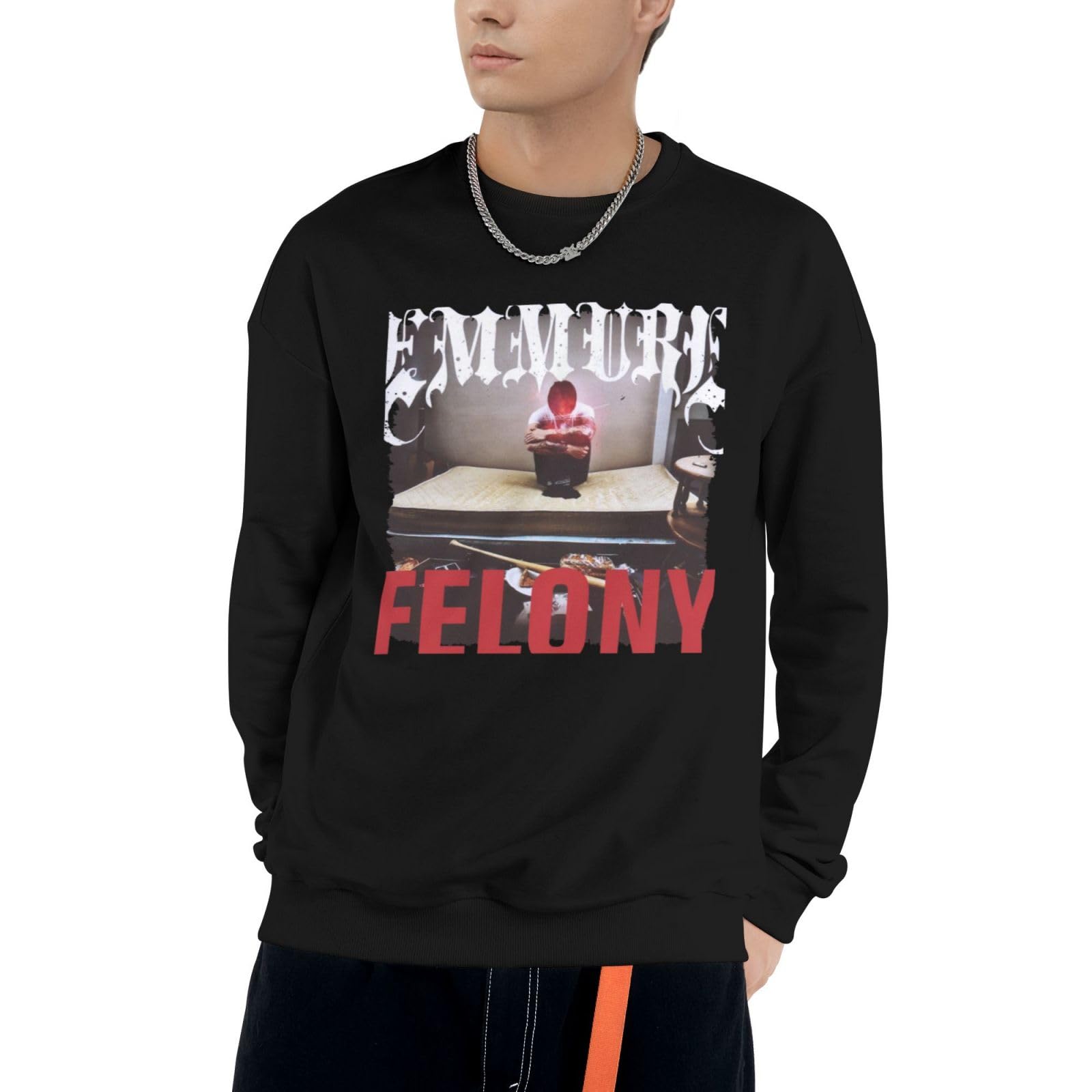 Emmure Band Hoodie Man'S Casual Sweatshirt Long Sleeve O-Neck Hoody
