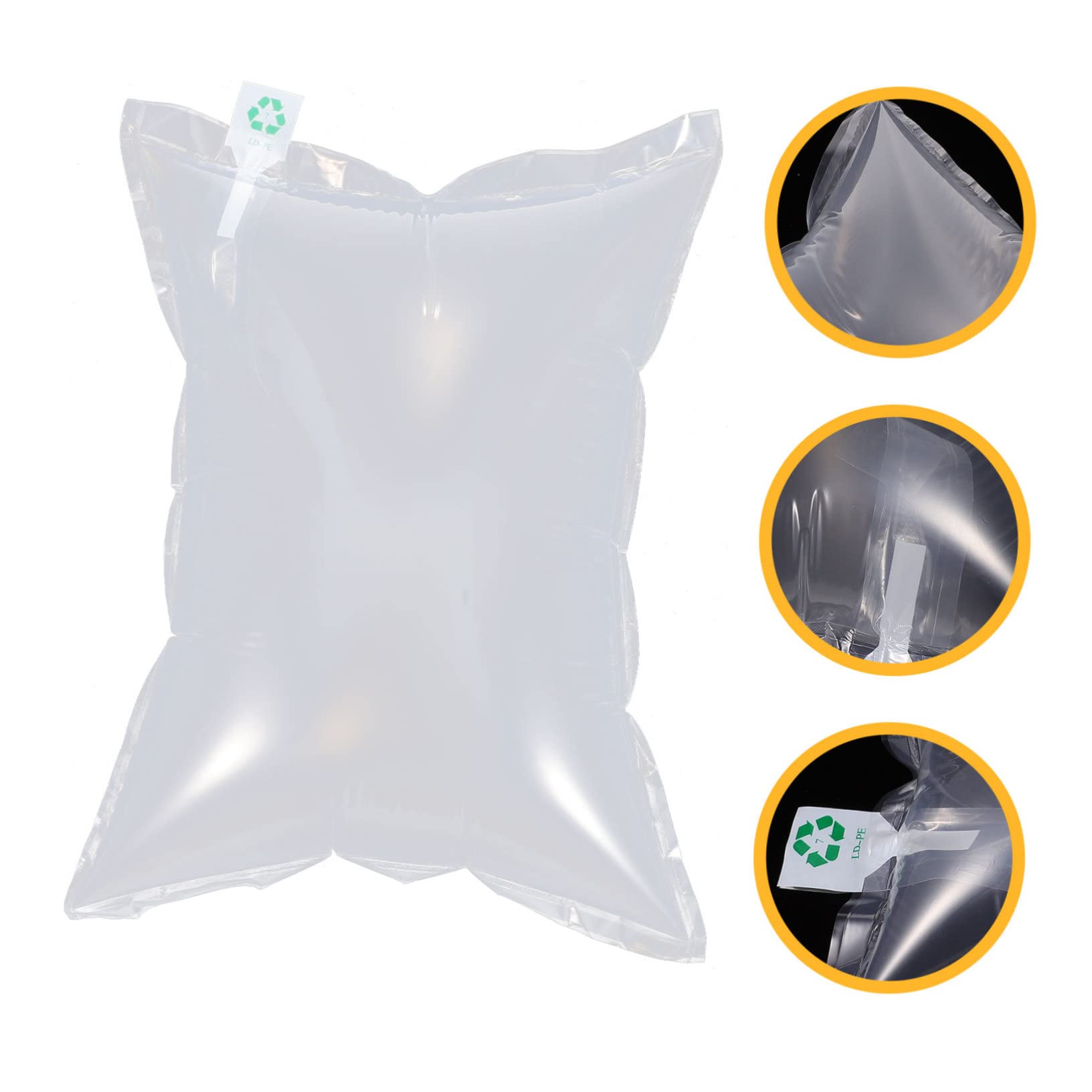 SEWACC Bolsas de Burbujas Inflables 30x40 Cm Material de Embalaje Robusto Película de Cojín Inflable para Protección de Envíos Embalaje Anticolisión para Envío y Oficina