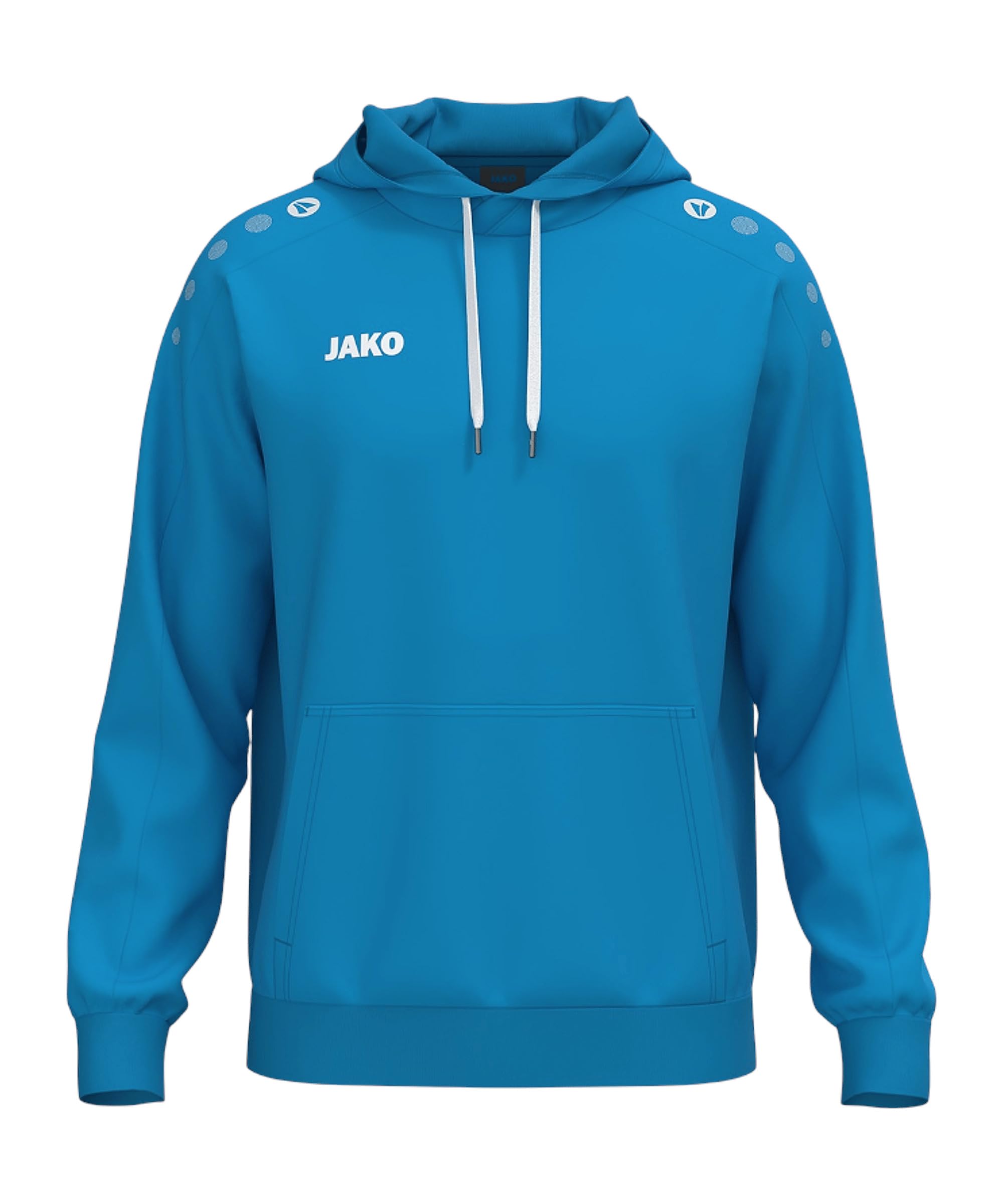 JAKO Unisex One Cotton Hooded Sweatshirt, JAKO Blue, L