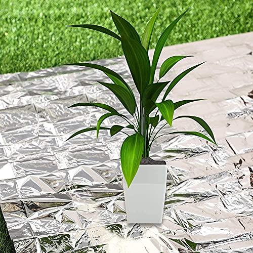 1 St 210 x 120 cm PETP Zilver Plant Reflecterende Film Opvouwbare Bekledingsvellen Tuinkas Kweeklamp Accessoires Nieuw - Afbeelding 5