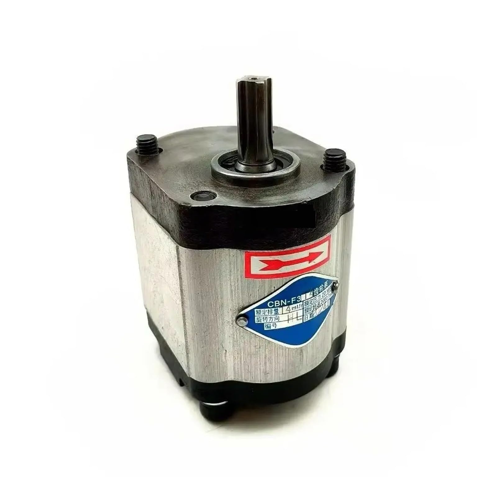 Jjkkozvqf One Color Hydraulic Gear Pump Cbn-F314hl High Pressure Gear Oil Pump Spline Shaft End