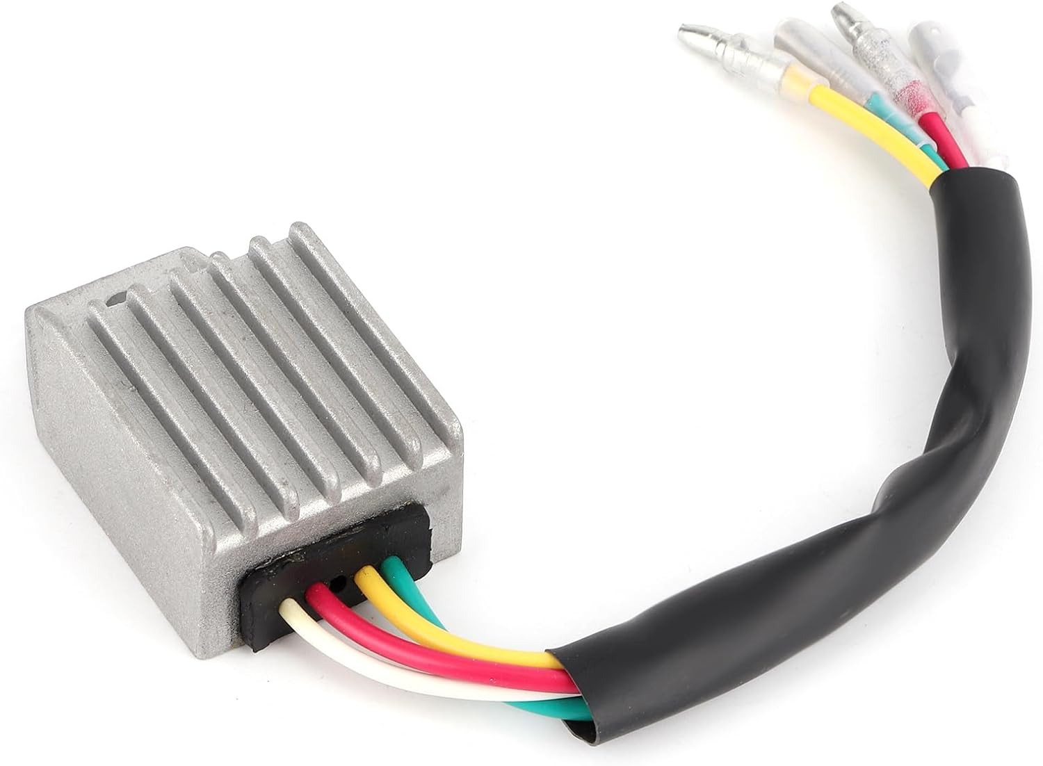 Motorcycle Voltage Regulator Rectifier High Performance Aluminium Alloy PVC OEM Replacement Stabilizes AC to DC Conversion Compatible with XR250 XR250R 1986 2004 XLR250R 1986