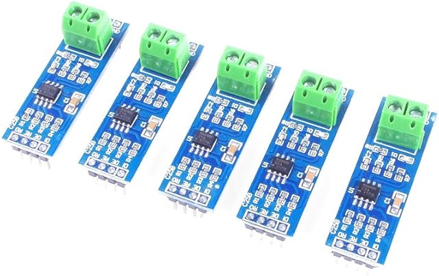 ANGEEK MAX485 Module RS-485 TTL to RS485 Converter Module for arduino Diy Kit (5 pcs)