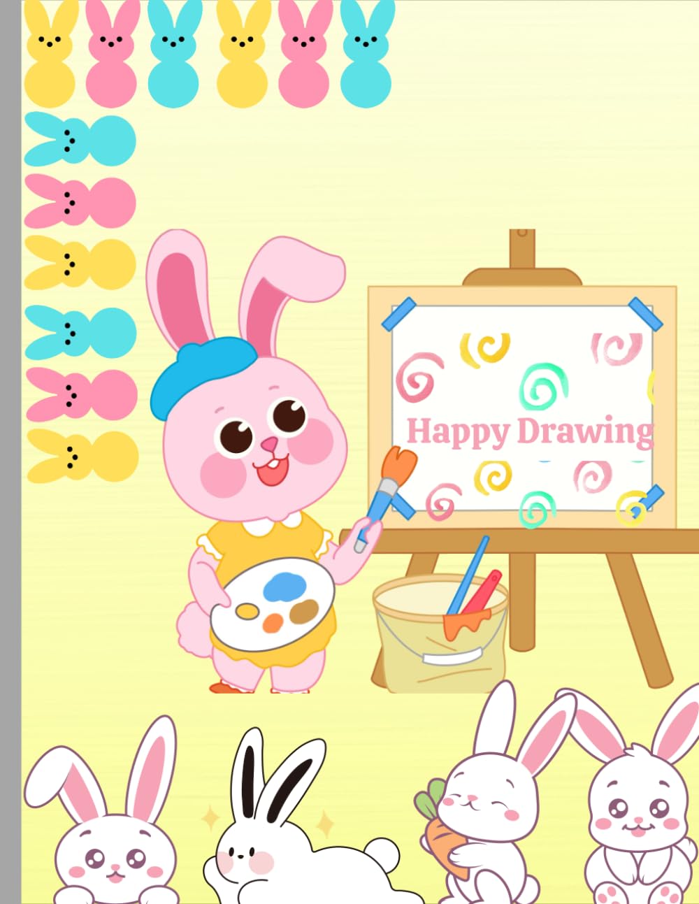 Happy Drawing: Animal Colouring Book for Kids